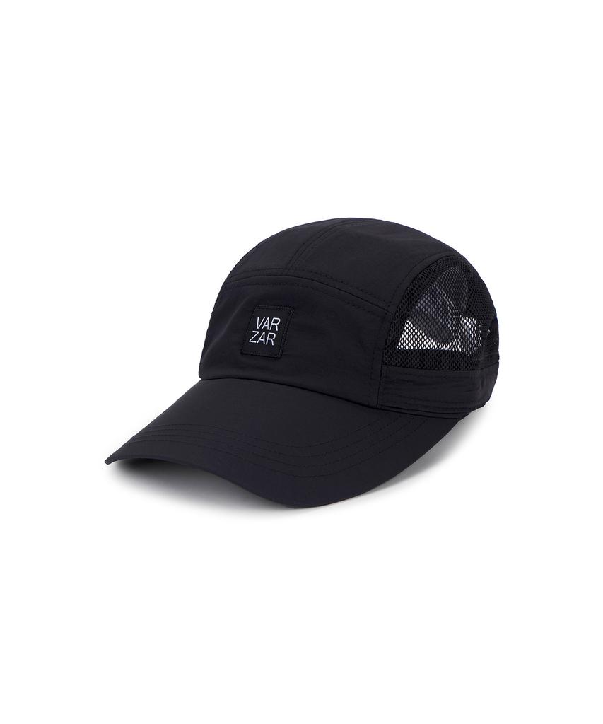 Bajal Reflecting Logo Sunshield 2-Way Camp Cap Black