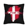 Greenland is Not for Sale Greenland Funny Greenland Pillowcases  Pillow Case For Office Car Home Decor Comfy Pillow Cover