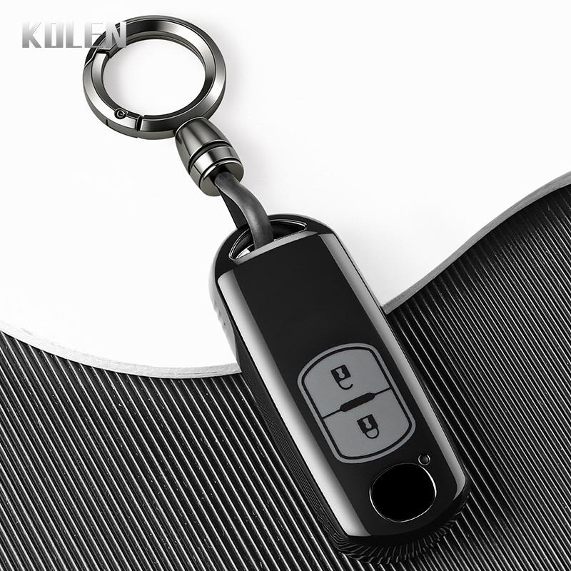 New Tpu Car Key Case Cover Fob For Mazda 2 3 5 6 Bl Bm Gj Atenza Axela Demio Cx-3 Cx3 Cx-5 Cx5 Cx7 Cx-9 Cx8 Protected Shell Bag