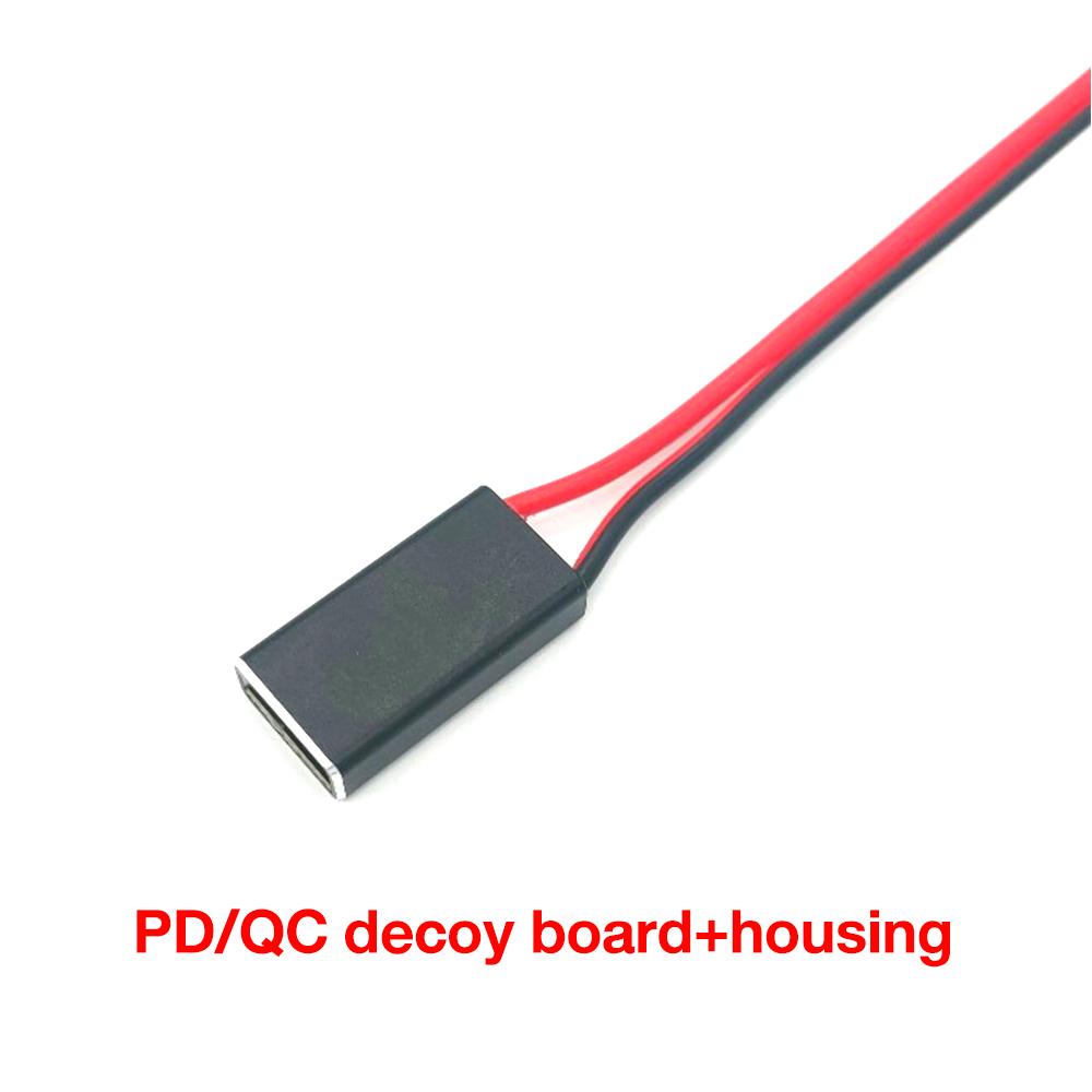 

PD/QC Decoy Board Fast Charge USB Boost Module Type-c PD2.0 PD3.0 9V 12V 15V 20V Fast Charge Trigger Polling Detector With Case