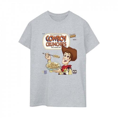 Disney Womens/Ladies Toy Story Woody Cowboy Crunchies Cotton Boyfriend T-Shirt