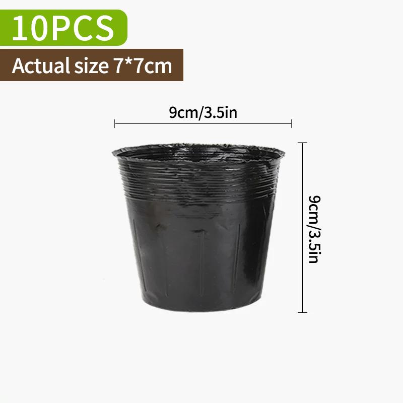10/20/50Pcs Flower Pots Plant Seedling Pot Succulent Pots Home Garden Decoration Pots For Plants Gardening Supplies