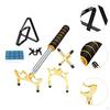 Billiard Bridge, Retractable Pool Stick, Snooker Cue Bridge Rest with Head for