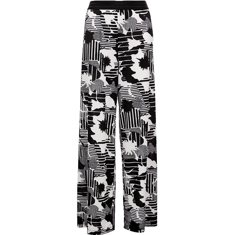 

VEROMODA 2023 Early Autumn Abstract Print Wide-Leg Pants XS