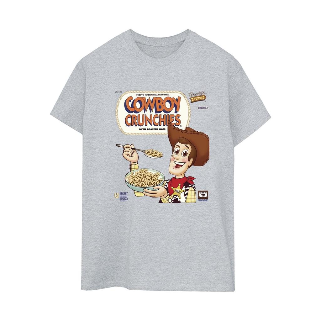 Disney Womens/Ladies Toy Story Woody Cowboy Crunchies Cotton Boyfriend T-Shirt