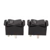 1 Pair Window Switch Button 0008208410 Compact Size Lightweight Replacement For R107 380SL 560SL