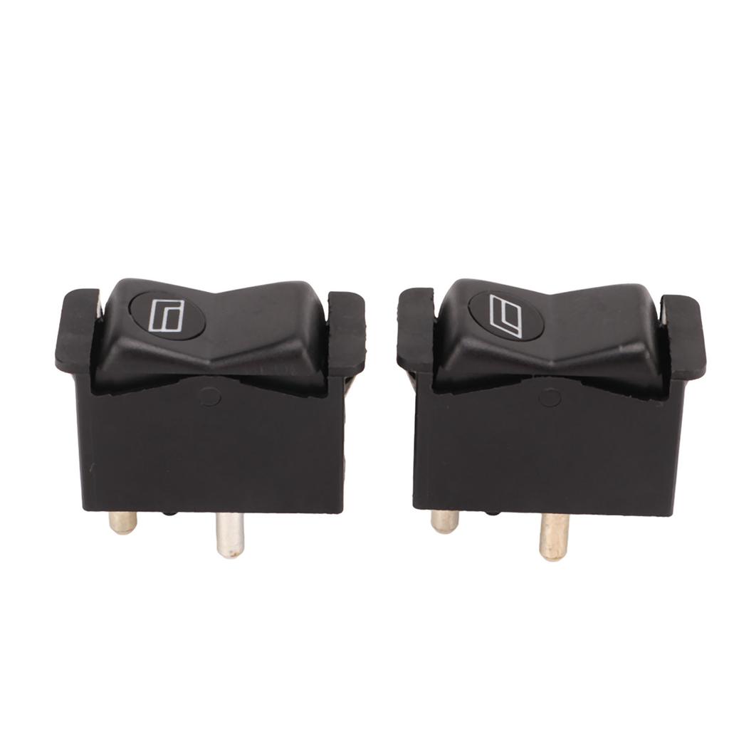 1 Pair Window Switch Button 0008208410 Compact Size Lightweight Replacement For R107 380SL 560SL
