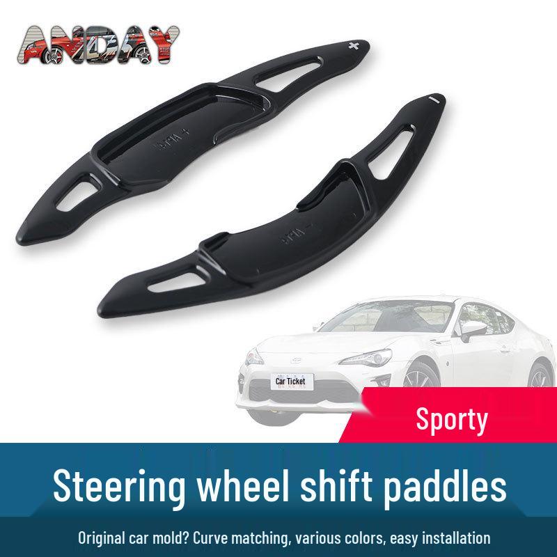 Carbon Fiber Shift Paddles for Subaru Forester, BRZ, Legacy, and WRX Steering Wheel