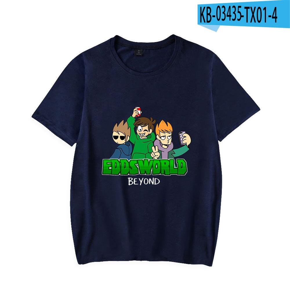 2024 Eddsworld T Shirt Women Unisex Summer Short Sleeve Fashion Tshirts Hot Sale Casual Streetwear Tops