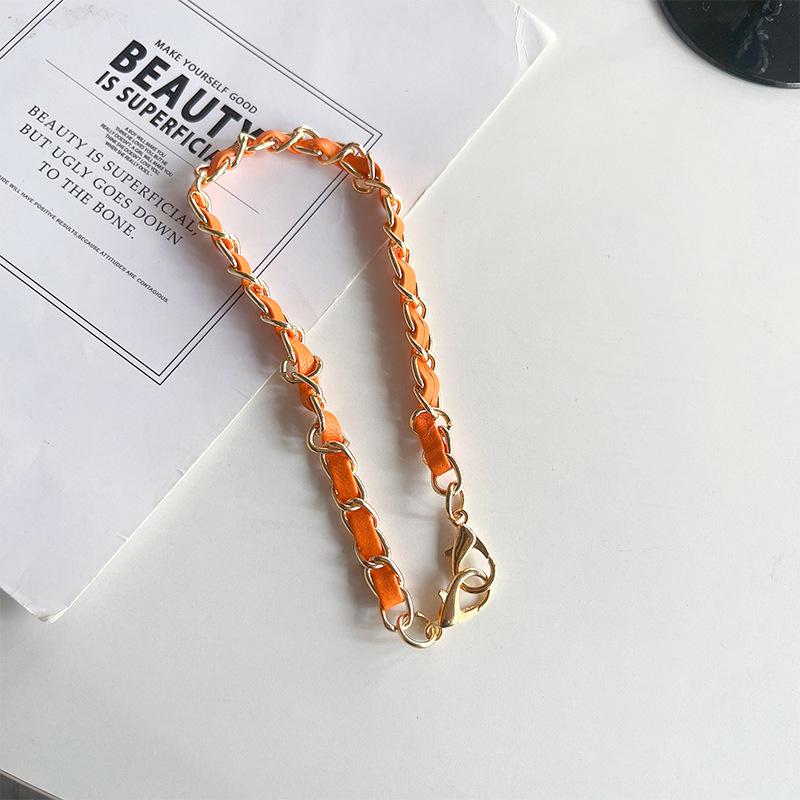 Leichter Luxusstil Hochwertiges Mobiltelefon Tragbare Kette Lanyard Galvanisierte Xiaoxiangfeng Handy-Lanyard Ist für Alle Modelle Anwendbar