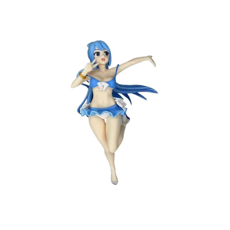 Anime for the Good Wishes, Season 3, Swimsuit Akua Figure Beautiful Girl Model Collection Ornament Doll