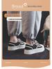 Women's Big-Head Canvas Sneakers: Versatile Thick-Soled White Casual Shoes for Students (2024 New Arrival)
