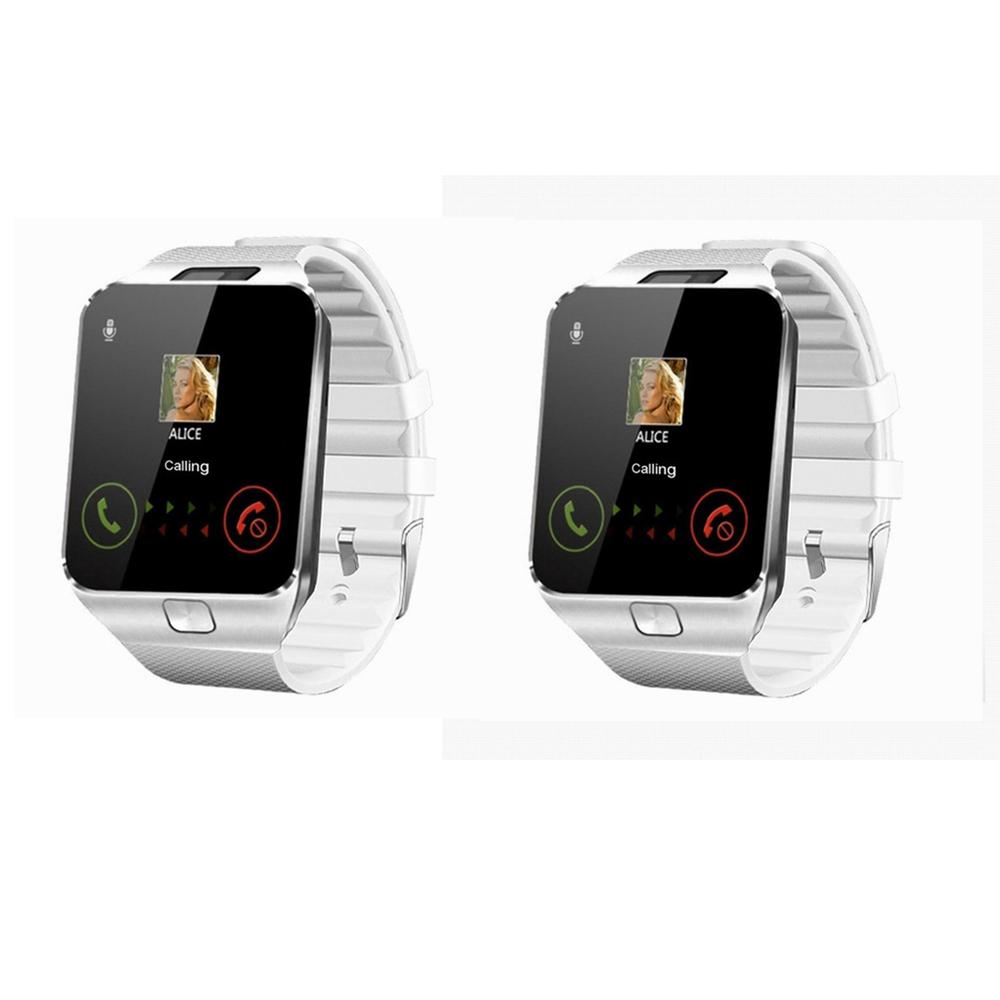 DZ09 Smartwatch Herren Damen Voll-Touchscreen Sport Wasserdicht Schrittzähler Smartwatch Mit Sim-Karte Android Uhr Verbunden Whatsap