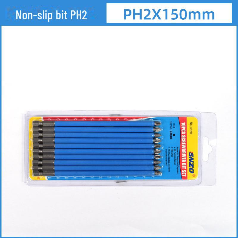 PH2 Non-Slip Crosshead Screwdriver Bit for Electric and Manual Use
