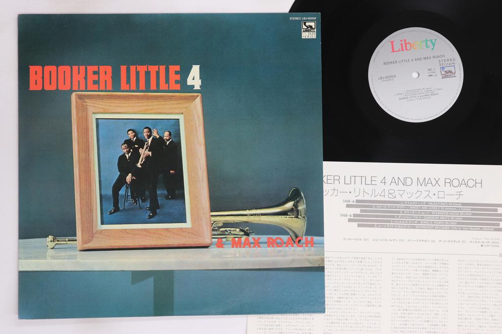 LP Record BOOKER LITTLE 4, MAX ROACH - Booker Little 4 & Max Roach LBJ60059 IBERTY & I 1985 Japan Jazz Used