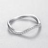 Tancise Klassischer Zirkon-Ring aus 925er-Sterlingsilber, Damenschmuck, Hochzeitsversprechen, Party-Geschenk