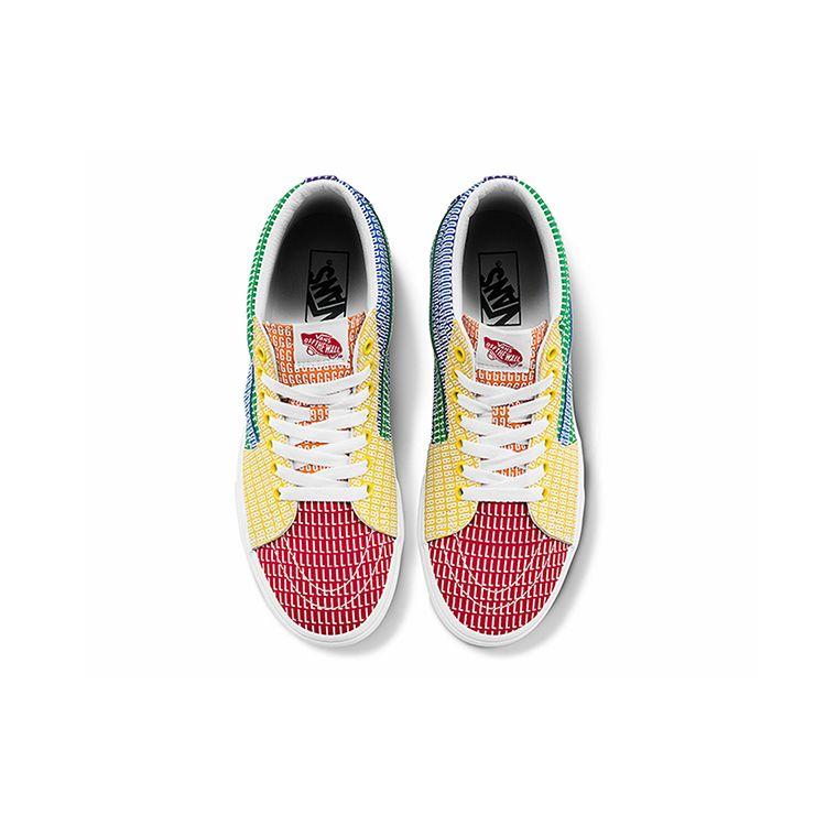 Vans Sk8-Mid Pride Unisex Sneakers Multi-Color Multi True-White VN0A3WM33WJ