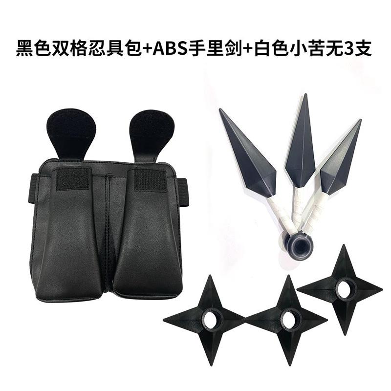 Ninja Anime Peripheral Weapons Gloves Headband Combination Ninja Kakashi Mask Combination