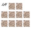 Rental Friendly Wall Decor 3D Gel Faux Mosaic Stickers Easy Peel & Stick Backsplash Tile Decorative Adhesive Sheets Vintage Brick Wallpaper