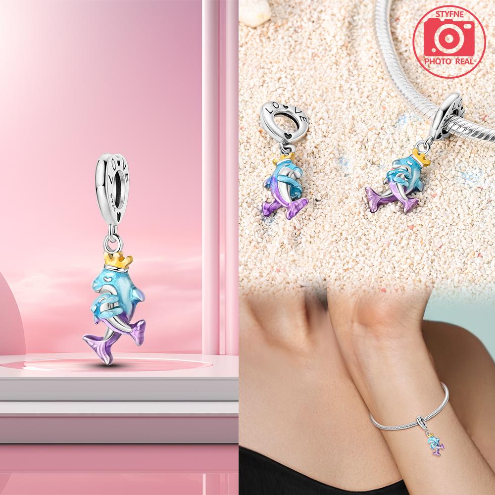 Copper Charms Starfish Crab Pearl Pendant For Dangle Pendant Bead Jewelry Beads  New Gifts For Women