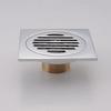Copper Electroplating Odorless Sink Filter Screen Sealing Cover Anti-blocking Filter for Bathroom Floor Drain
