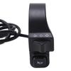 Yavoluy Blinker Schalter, Elektrofahrrad, Blinker Hupen Steuerschalter, Doppelfunktion, Leichter Lenkerschalter für Motorräder