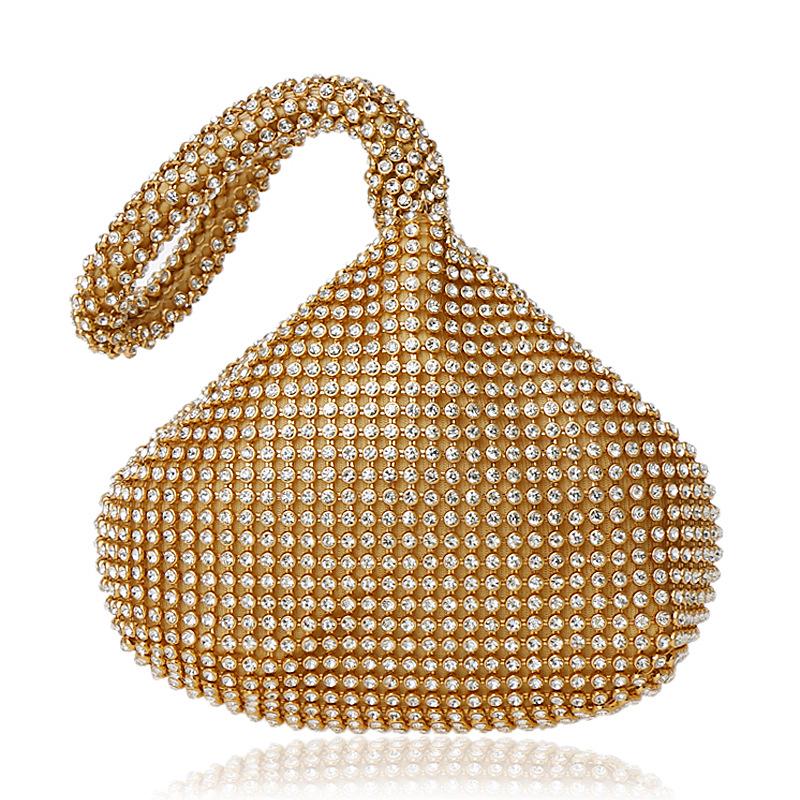 Evening Party Bag with Diamonds Ladies Banquet Rhinestone Bag Handbag