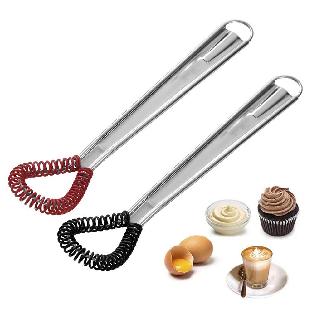 Mini Kitchen Accessories Spring Coil Cream Mixing Egg Stirrer Agitator Baking Tools Egg Whisk