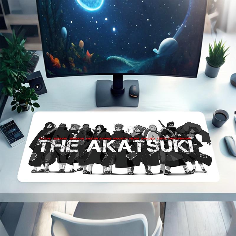 1Pc Akatsuki Group Portrait Gaming Mouse Pad Keyboard Desk Mat Non-slip Rubber Lock Edge Waterproof Computer Mousepad for Office Home Decor S164