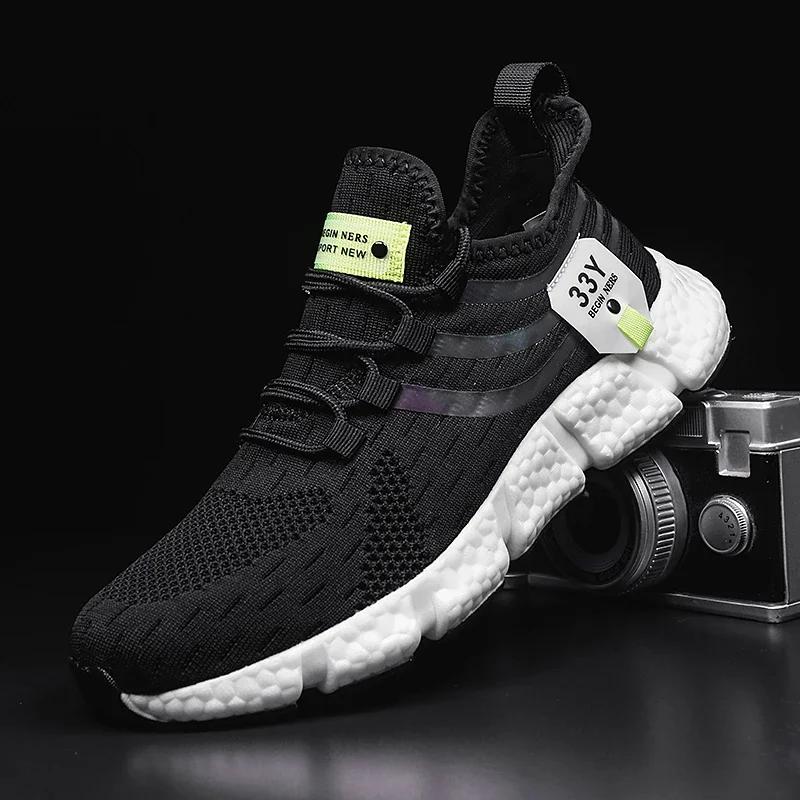 Sneakers for Men Breathable Running Sport Shoes Summer Athletic Sneakers Shoes Casual Brand Women Shoes Tenis Masculino