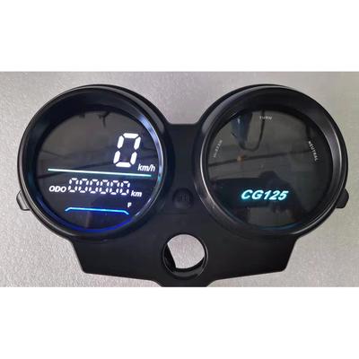 Tableau de bord numérique LED de moto de remplacement Pour honda cg125 fan125 titan125 150 Moto Compteur de vitesse électronique Compteur kilométrique Tachymètre