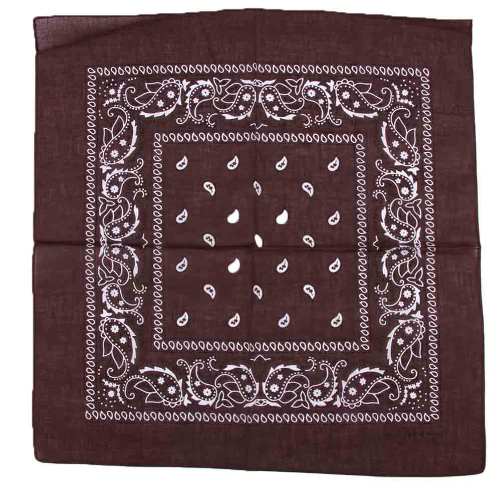 High Quality Paisley Cotton Scarf Cute Bandana Head Wrap Handkerchief Neck