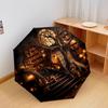 1 Stück Automatischer Faltregenschirm - Mit dem antiken Lebensbaum-Muster, Tragbares & Faltbares Design mit 8 Speichen, Weihnachts-Geburtstagsgeschenke