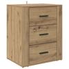 Nightstand Artisan Oak 35 X 50 X 60 Cm Engineered Wood