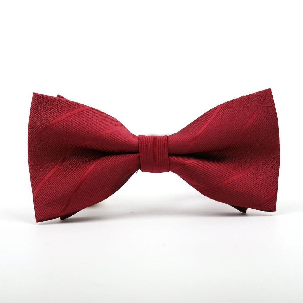 Classic Black Satin Bow Tie For Groomsmen Wedding Formal Attire Men Women