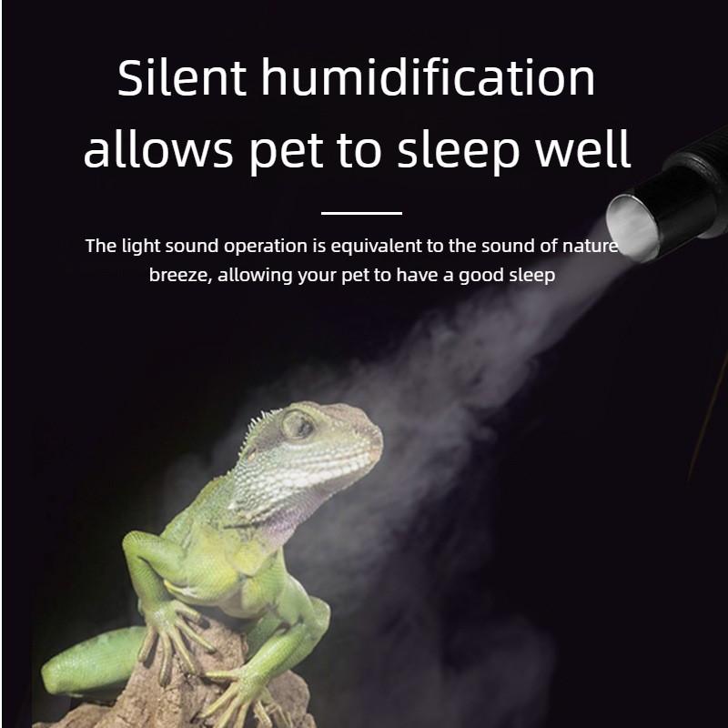 3L Pet Humidifier with Tube Plant Rainforest Reptile Pet Nebulizer Dual Spray Household Air Humidifier