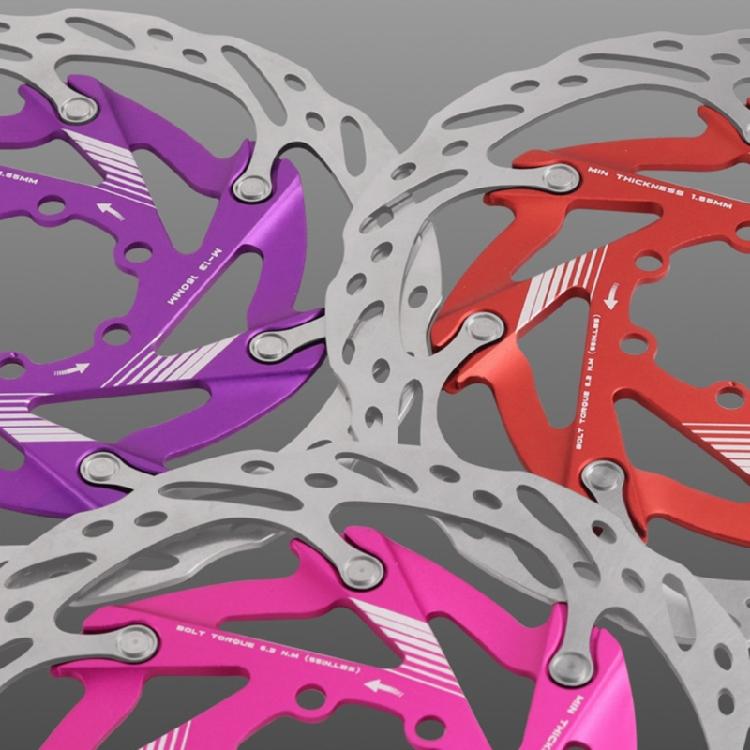 160mm Central Locking Bike Brake Rotors Hollow Road Bike Brake Rotor Hydraulic Centerlock Disc Rotor Easy To Install