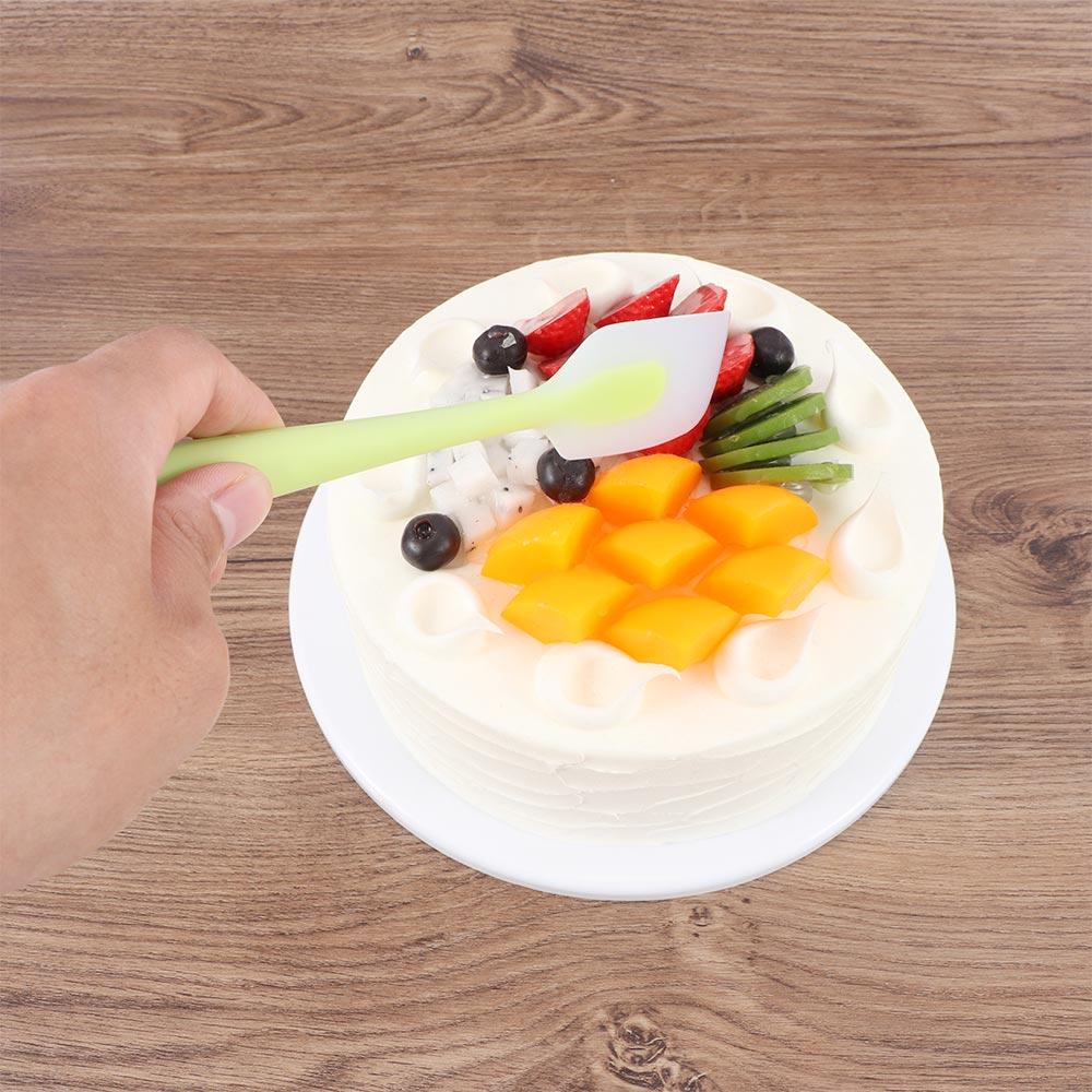 Silicone Baking Tools Cream Mixing Pastry Scraper Cake Brushes Butter Mixer Spatula