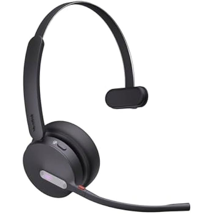 Casque Sans Fil - YEALINK - WH64 - Mono - Bluetooth - Micro-USB - Noir