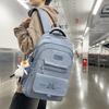 Large Capacity Men's and Women's Backpacks, College Students' Backpacks, Junior High School Students' Schoolbags, Women's Trendy Schoolbags
