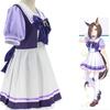 Mejiro McQueen Uma Musume Cosplay Sailor Uniform - Tresin Academy School Anime Performance Outfit