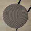 2pcs Jacquard Elastic Chair Covers for Round Chairs Anti-dirty Slipcover Removable Furniture Dust Covers for Living Room