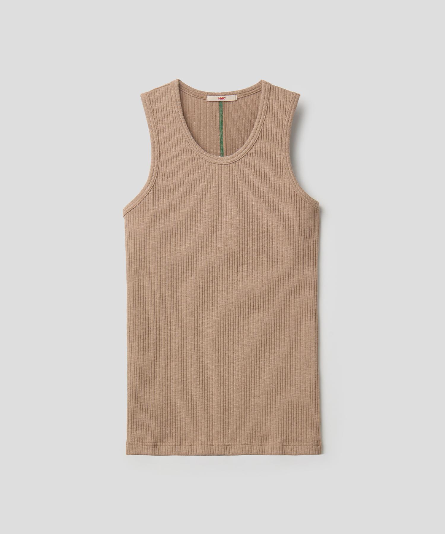 Mmic Tank Top Beige L