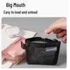Mini Mesh Zipper Pouch: Portable Coin Purse, Lipstick & Card Holder