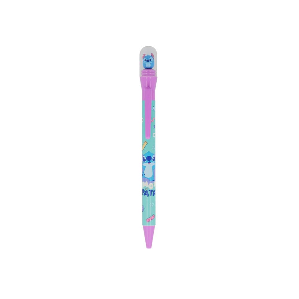 Stationery Disney Ballpoint Pen with Spinning Dome Lilo S4657365 Sun-Star Mascot, Pen, & Stitch,