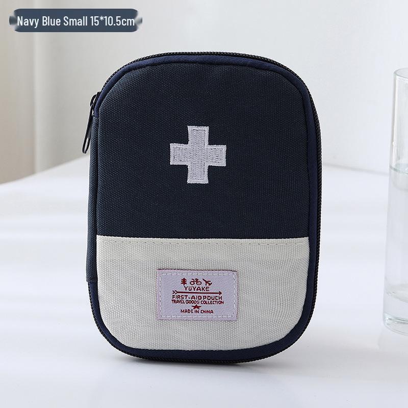 Portable First Aid & Medical Travel Kit - Compact Medicine Storage Bag for Home and Travel