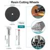 30pcs Cut-off Wheel Set Mini Electric Drill Compatible For Dremel Rotary Tool Accessories With