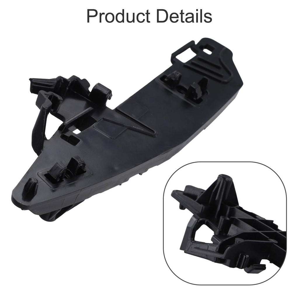 For BMW X3 For X4 Front Right Side Bumper Support Bracket 51117399982 Compatible with sDrive30i M40i and M/M Competition License Plate Covers Frames