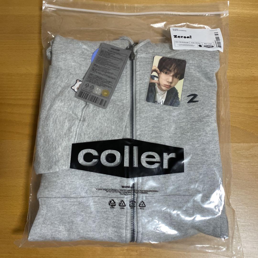 

[Б/У] Толстовка с капюшоном на молнии zeroni Hanini Zhanghao, Размер L, с коллекционной карточкой