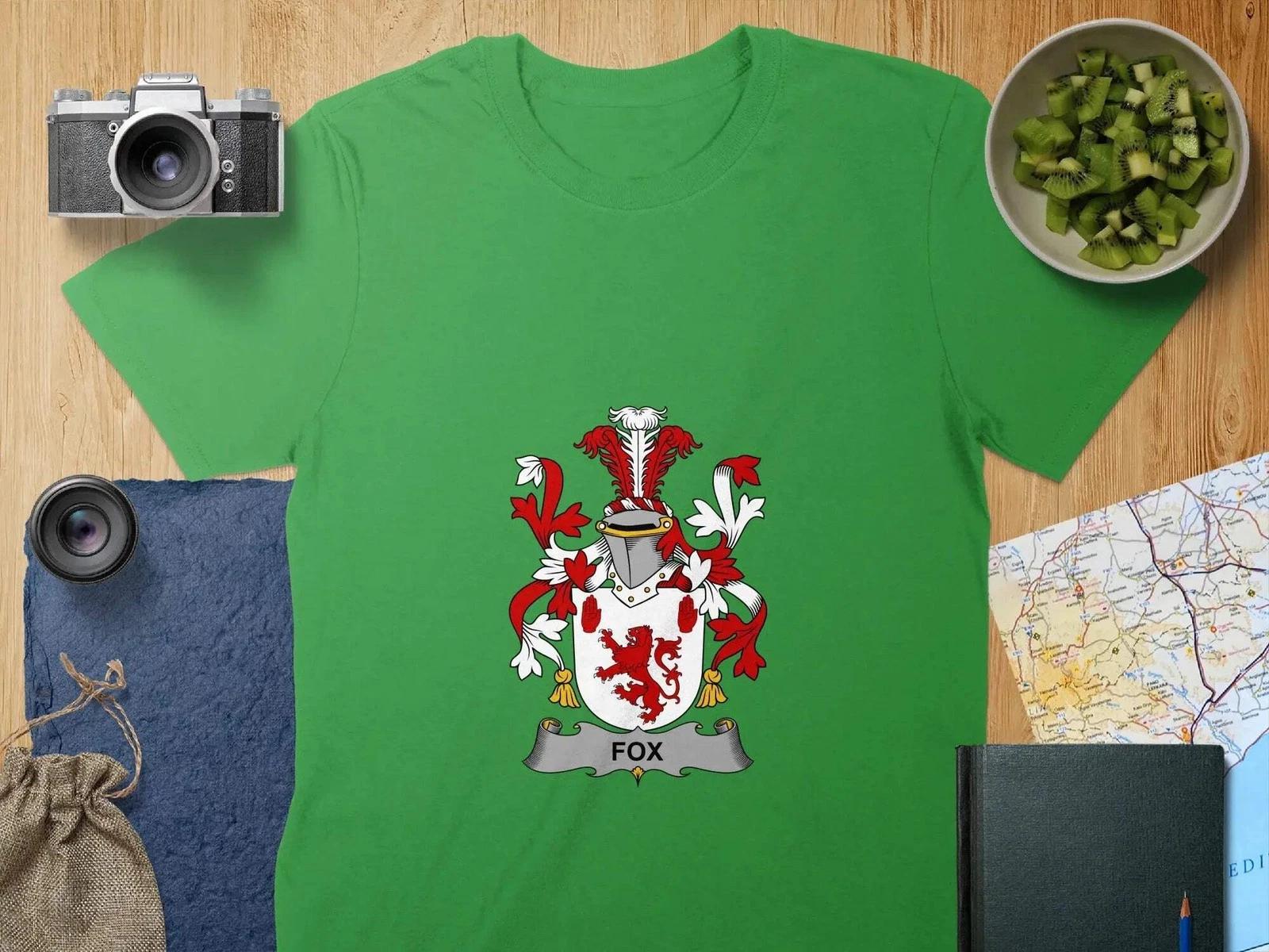 Fox Coat Of Arms Irish T-Shirt XL